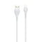 Фото - Кабель Hoco X37 Cool Power Charging USB - Lightning, 1 м, White (6931474710499) | click.ua