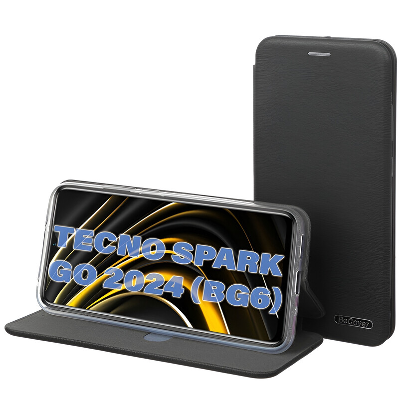 Чeхол-книжка BeCover Exclusive для Tecno Spark Go 2024 (BG6) Black (711262)