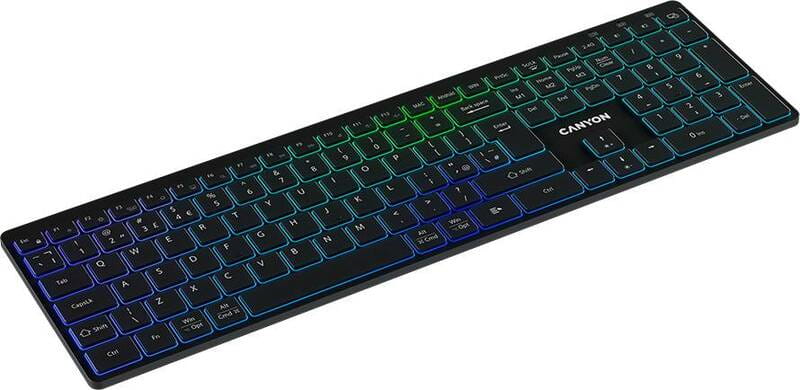 Клавиатура беспроводная Canyon HKB-W11 Black (CNS-HBTK11B)