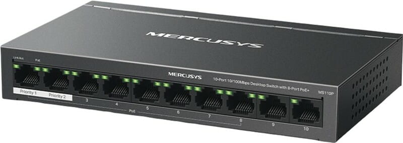 Комутатор Mercusys MS110P
