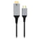 Фото - Кабель Cablexpert USB Type-C - HDMI (M/М), 2 м, черный (A-CM-HDMIM8K-2M) | click.ua