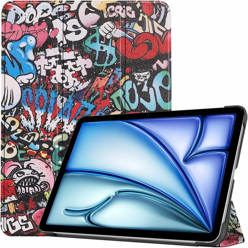 Чохол-книжка BeCover Smart Case для Apple iPad Air 11" M2/M3 (2024/2025) Graffiti (711605)