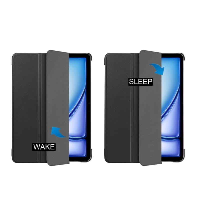 Чeхол-книжка BeCover Smart Case для Apple iPad Air 13" M2/M3 (2024/2025) Black (711611)