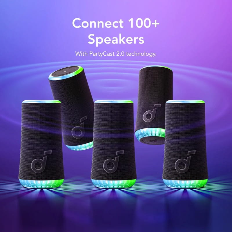 Акустична система Anker SoundCore Glow Black (A3166G11)