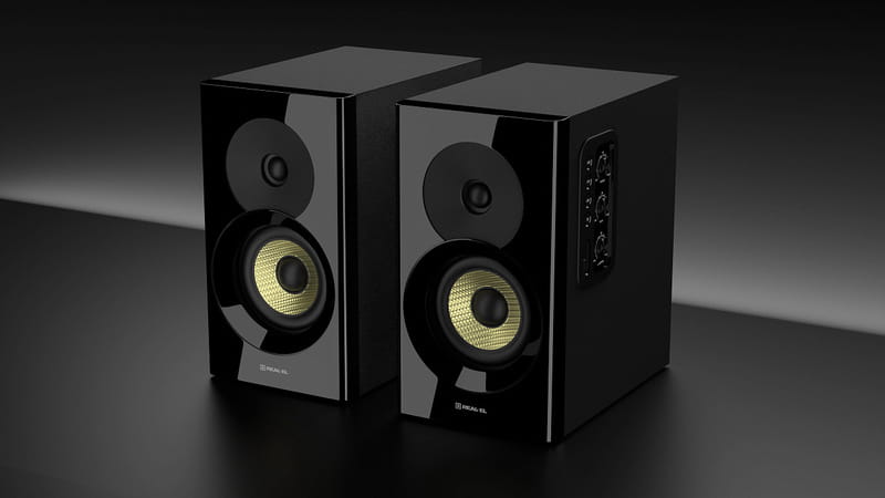 Акустична система REAL-EL S-470 Black