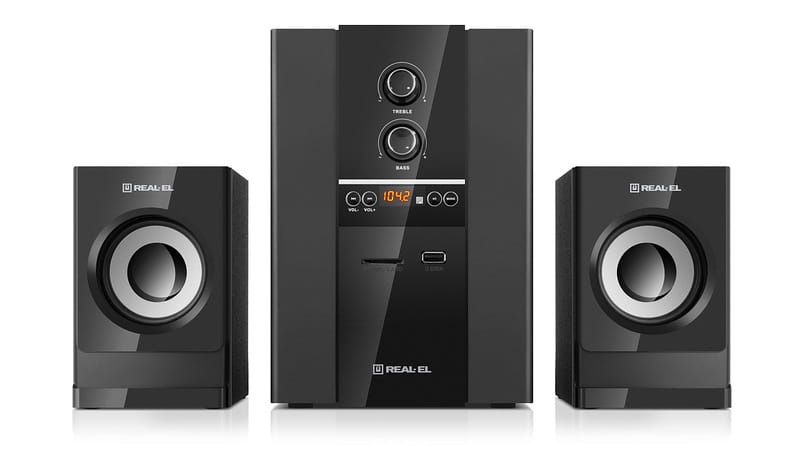 Акустична система REAL-EL M-355 Black