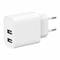 Фото - Сетевое зарядное устройство Gembird (2USBх2.4A 12W) White (TA-UC-2A12-01) | click.ua