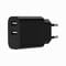 Фото - Сетевое зарядное устройство Gembird (2USBх2.4A 12W) Black (TA-UC-2A12-01-BK) | click.ua