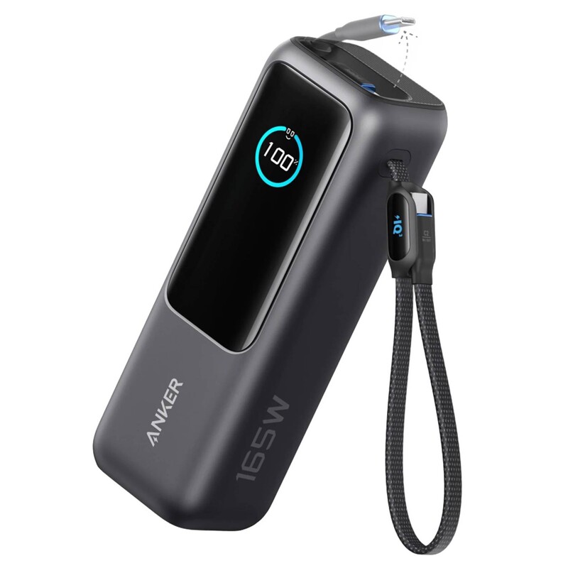 Універсальна мобільна батарея Anker Laptop 25000mAh 165W Space Black (A1695H11)