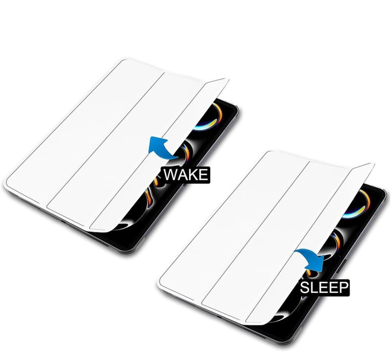 Чохол-книжка BeCover Smart Case для Apple iPad Pro 11" M4 2024 White (711629)
