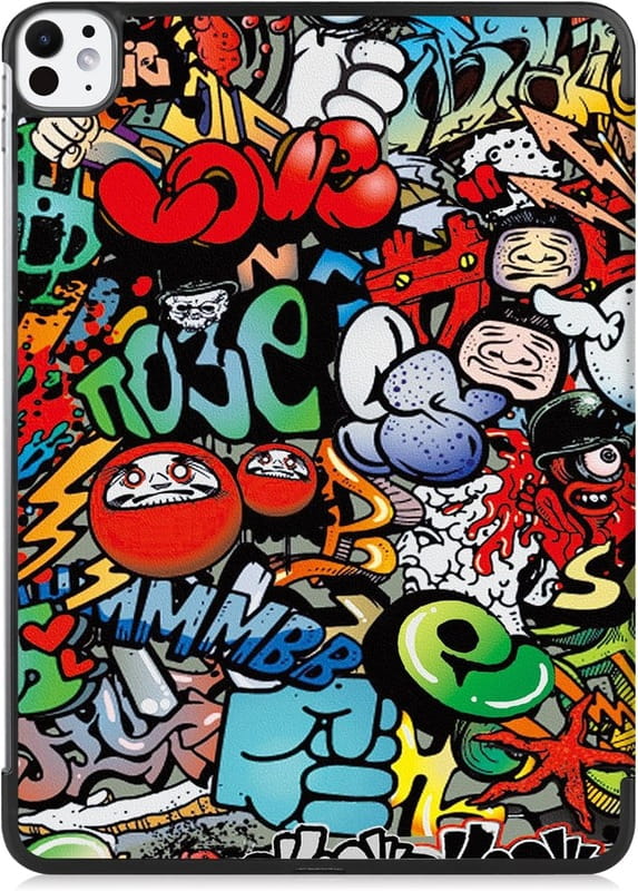 Чохол-книжка BeCover Smart Case для Apple iPad Pro 11" M4 2024 Graffiti (711637)