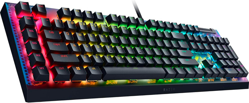 Клавиатура Razer BlackWidow V4 X Yellow Switch Fortnite (RZ03-04703600-R3M1)