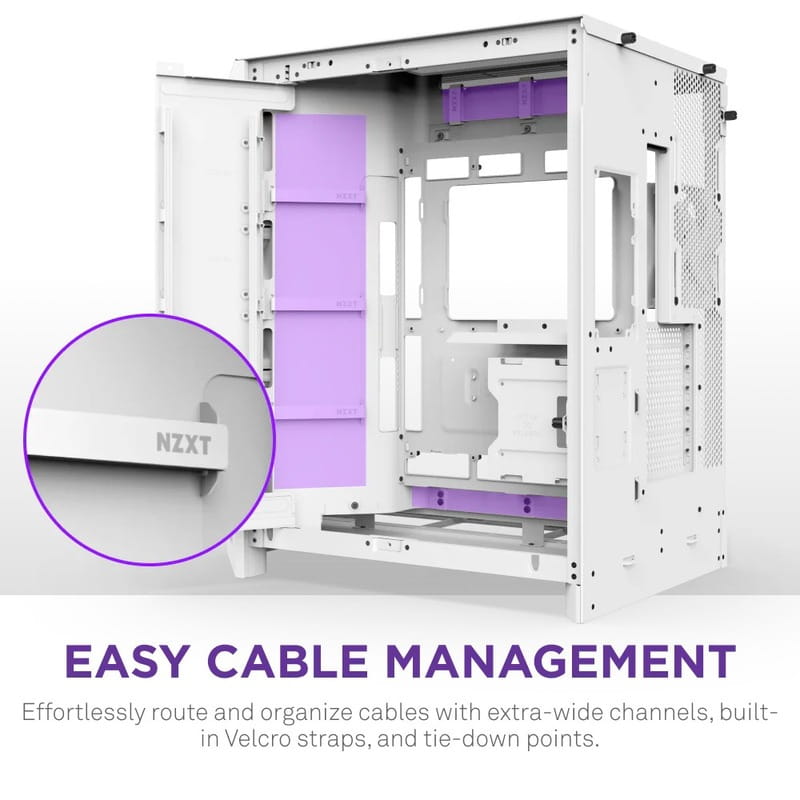 Корпус NZXT H9 Flow White (CM-H92FW-01)