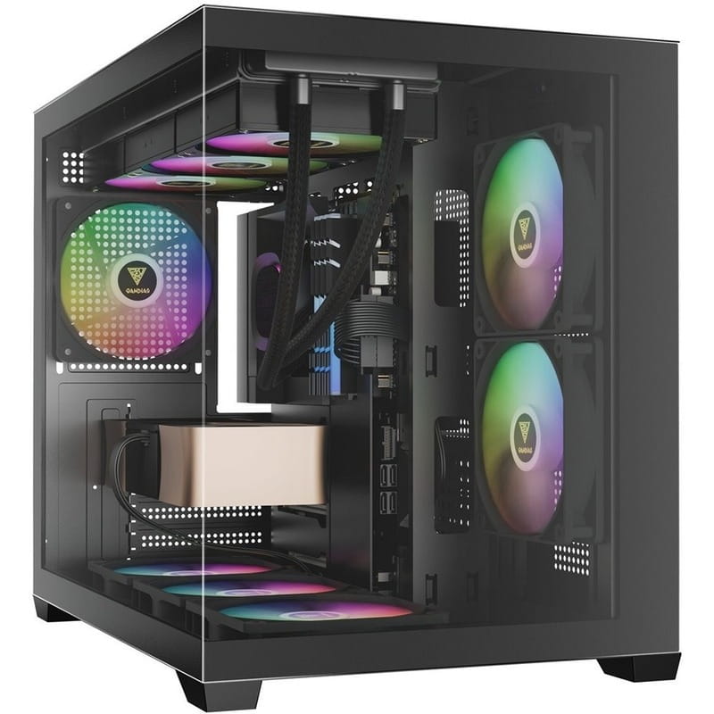 Корпус Gamdias Aura GC10M V2 ARGB Black без БЖ