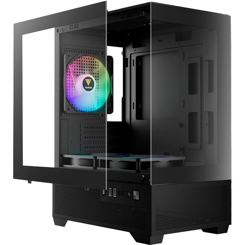 Корпус Gamdias Aura GC9M Elite ARGB Black без БП
