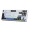 Фото - Клавіатура бездротова Aula F87 Gasket Greywood V3 switch White (6948391208602) | click.ua