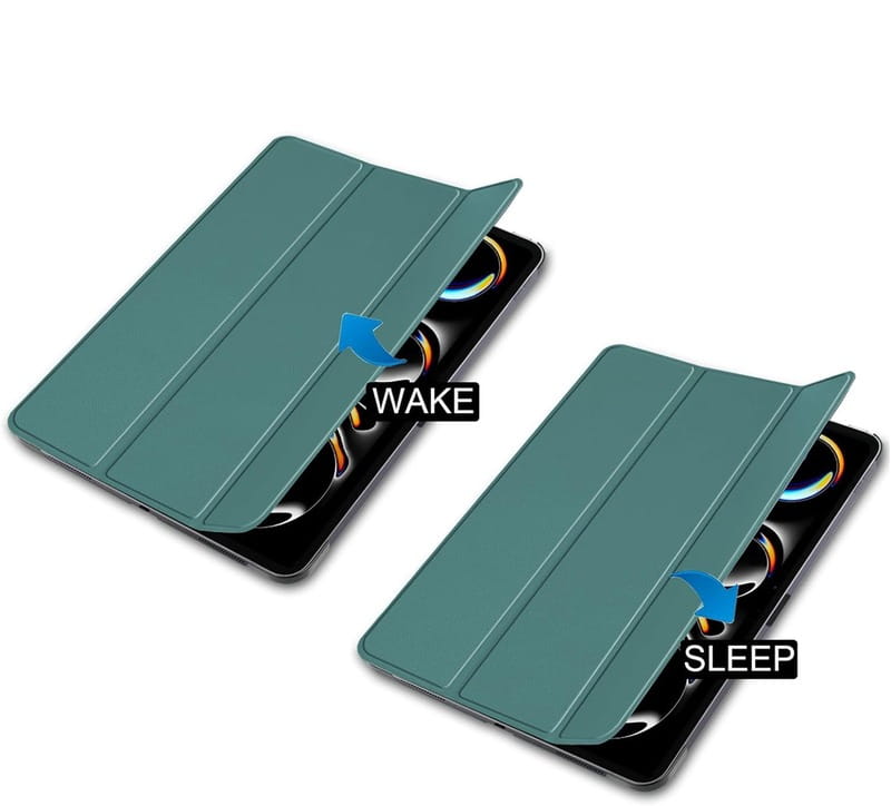 Чeхол-книжка BeCover Smart Case для Apple iPad Pro 13" M4 2024 Dark Green (711645)
