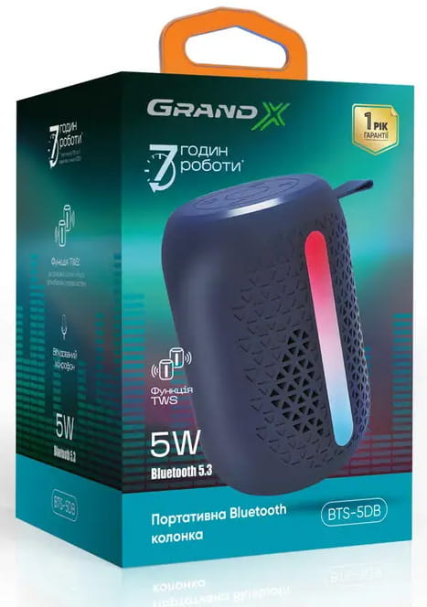 Акустическая система Grand-X BTS-5DB
