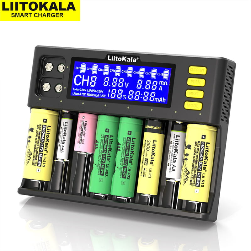 Зарядний пристрій Liitokala Lii-S8