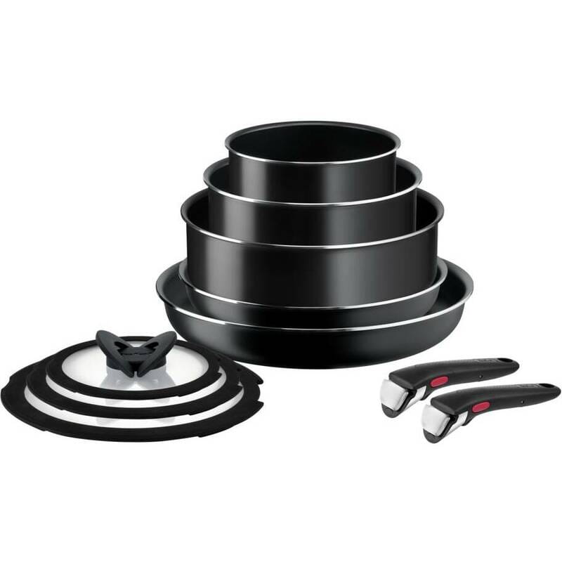 Набір посуду Tefal Ingenio Easy Cook&Clean 10 предметів (L1539053)
