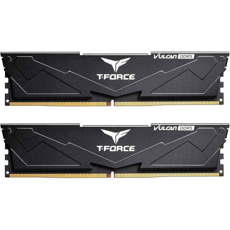 Модуль пам`ятi DDR5 2x16GB/6000 Team T-Force Vulcan Black (FLBD532G6000HC38JDC01)