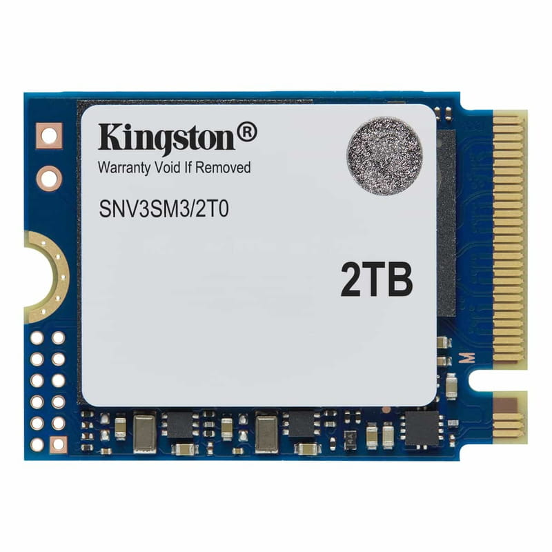 Накопичувач SSD 2TB Kingston NV3 M.2 2230 PCIe Gen4.0 x4 NVMe 3D NAND (SNV3SM3/2T0)