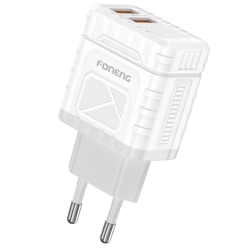 Зарядное устройство Foneng EU57 (2USBх2.4A) White (EU57-CH)