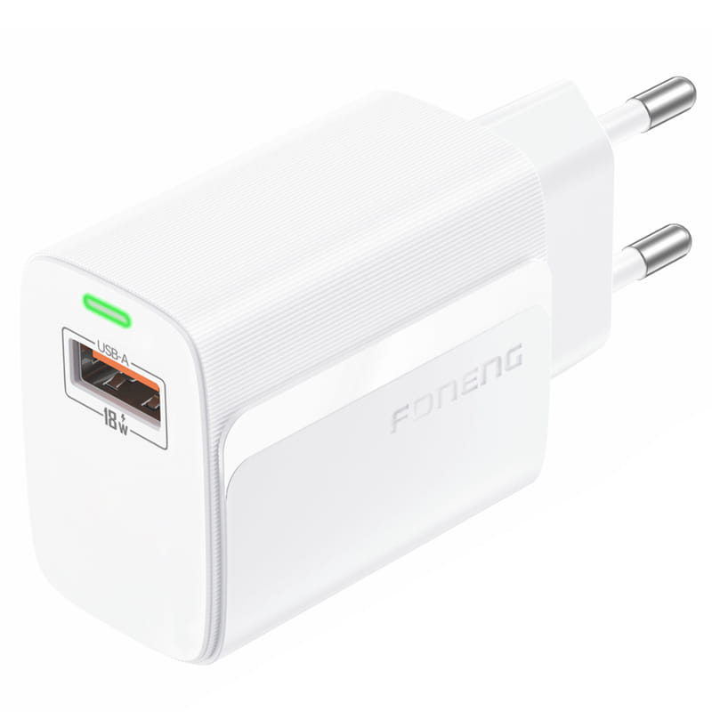 Зарядное устройство Foneng EU64 (USBх3A) 18W White (EU64-CH-W)