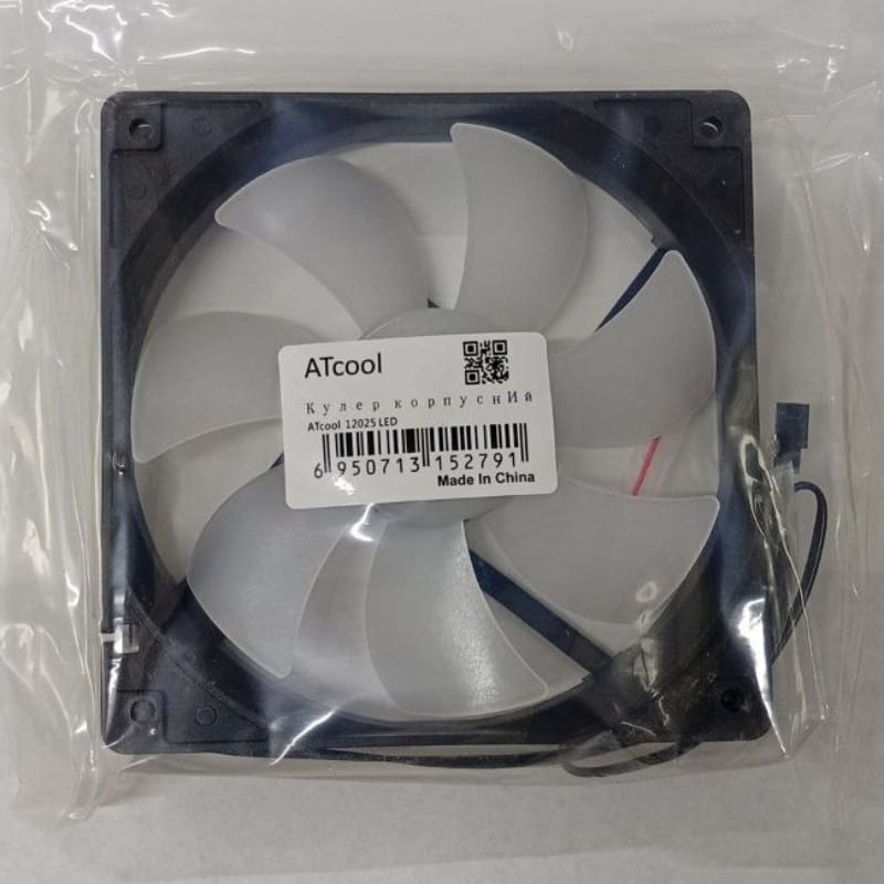 Вентилятор Atcom ATcool 12025 6хLED (15279)