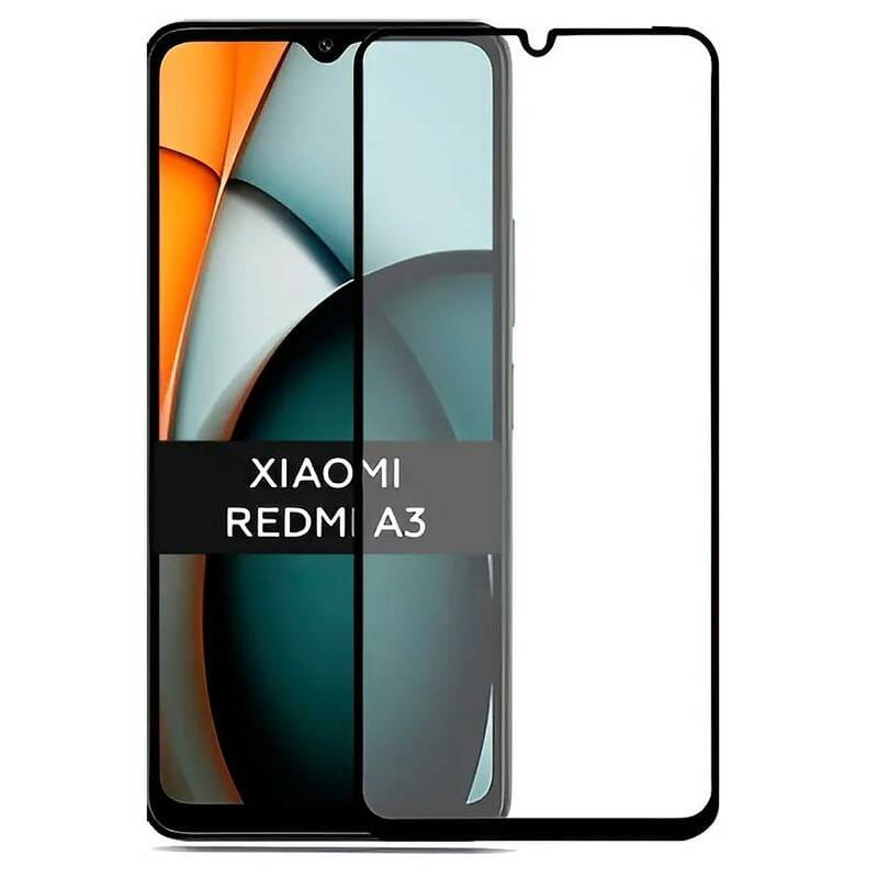 Защитное стекло BeCover для Xiaomi Redmi A3 4G Black (711227)