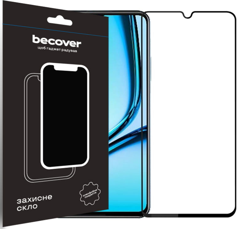Захисне скло BeCover для Realme Note 50 Black (711317)