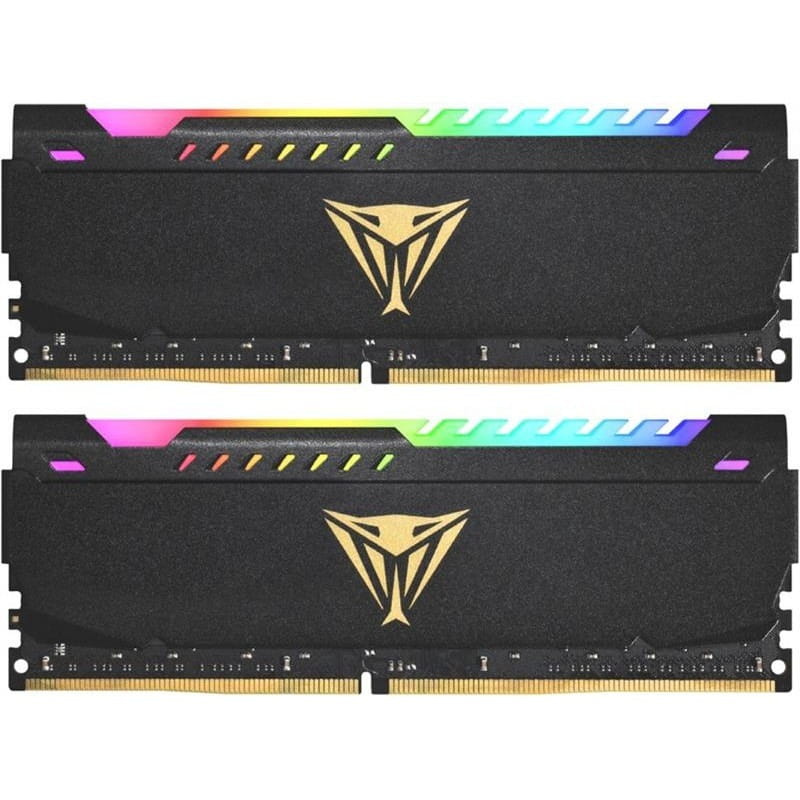 Модуль пам`яті DDR4 2x32GB/3600 Patriot Viper Steel RGB Black (PVSR464G360C0K)