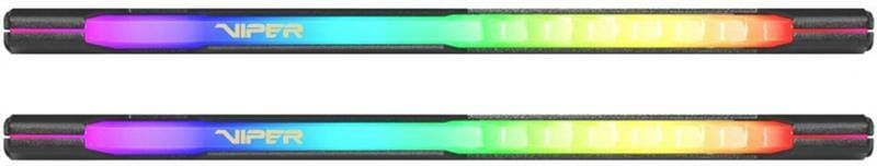 Модуль пам`яті DDR4 2x32GB/3200 Patriot Viper Steel RGB Black (PVSR464G320C8K)