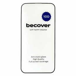Защитное стекло BeCover для Apple iPhone 14 10D Black (711325)