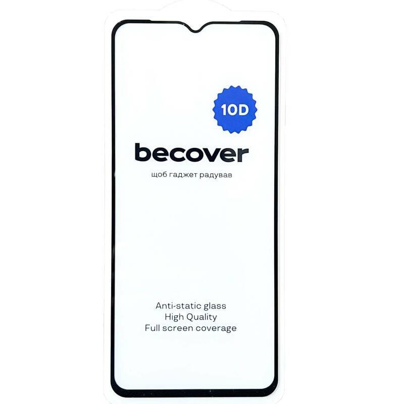 Защитное стекло BeCover для Honor X6a 10D Black (711333)