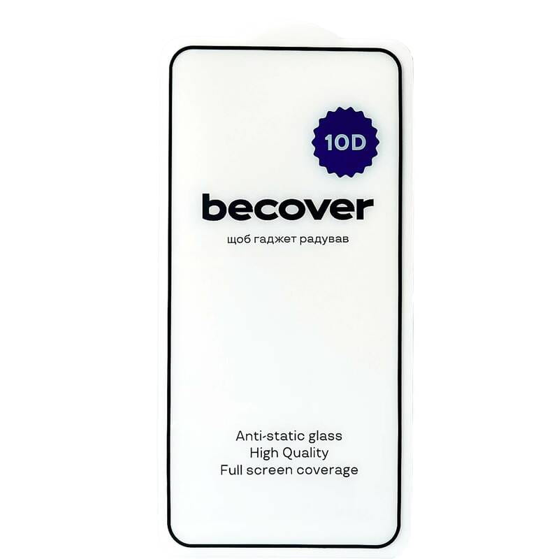 Защитное стекло BeCover для Poco X5 10D Black (711340)