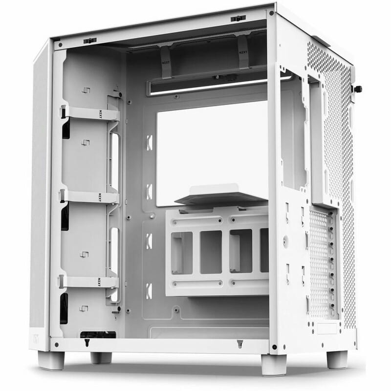 Корпус NZXT H6 Flow RGB White (CC-H61FW-R1) без БЖ