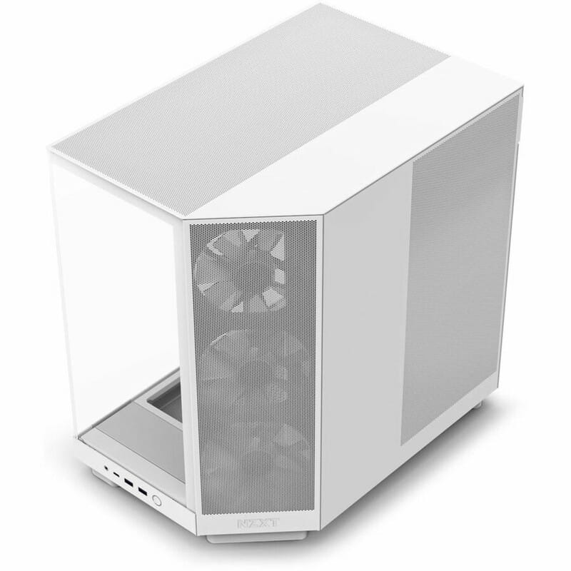 Корпус NZXT H6 Flow RGB White (CC-H61FW-R1) без БЖ