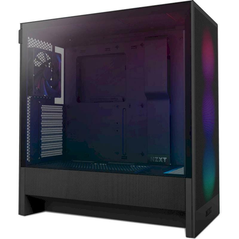Корпус NZXT H5 Flow RGB Black (CC-H52FB-R1) без БЖ
