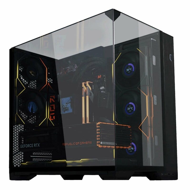 Корпус Lian Li O11 Vision Compact Black (G99.O11VPX.00) без БП
