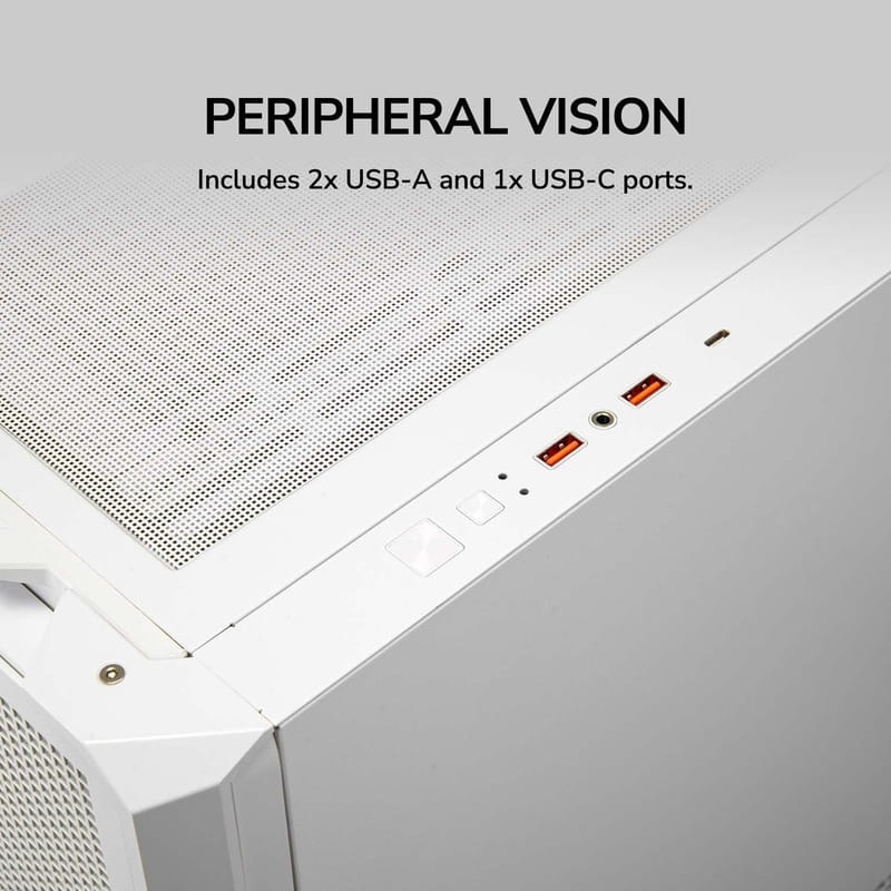 Корпус Cougar MX600 RGB White без БП