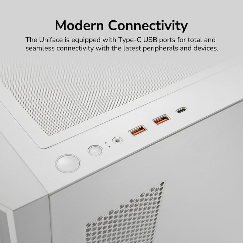 Корпус Cougar Uniface White без БЖ