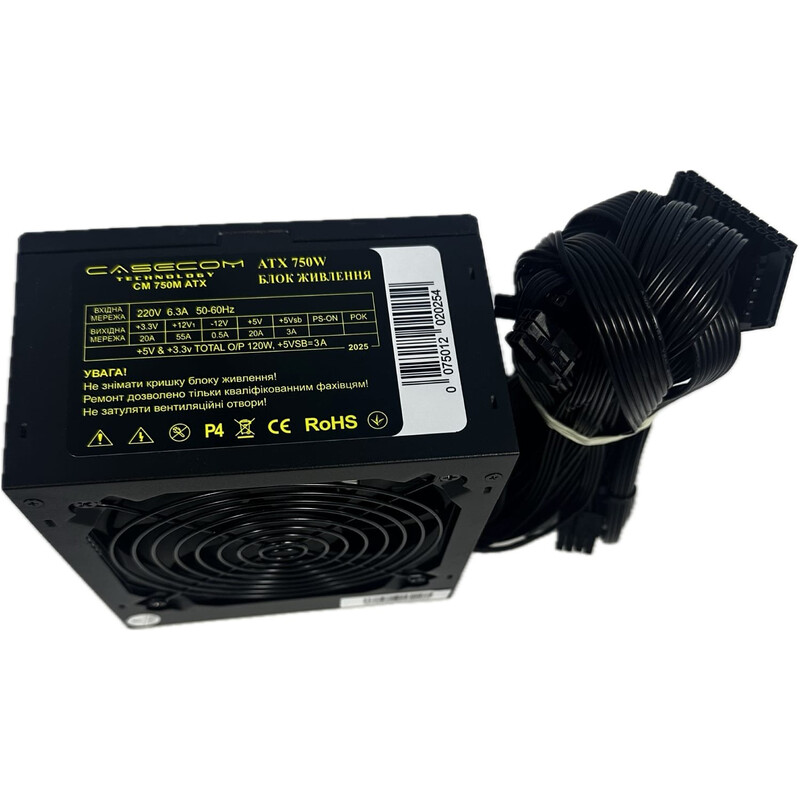 Блок питания CaseCom CM 750 ATX 750W