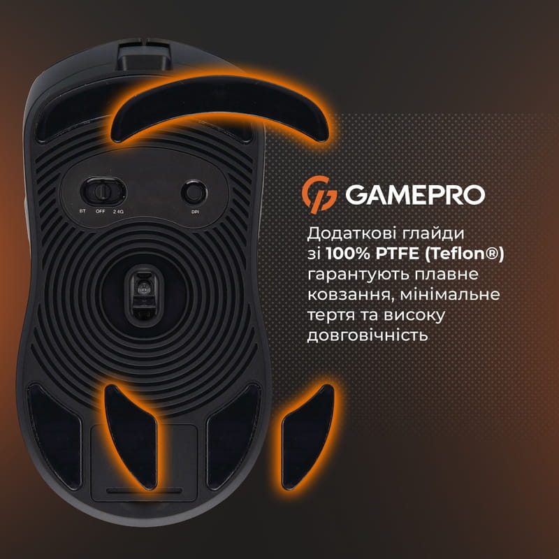 Мышь беспроводная GamePro Genesis Ranker Black (GM012B)