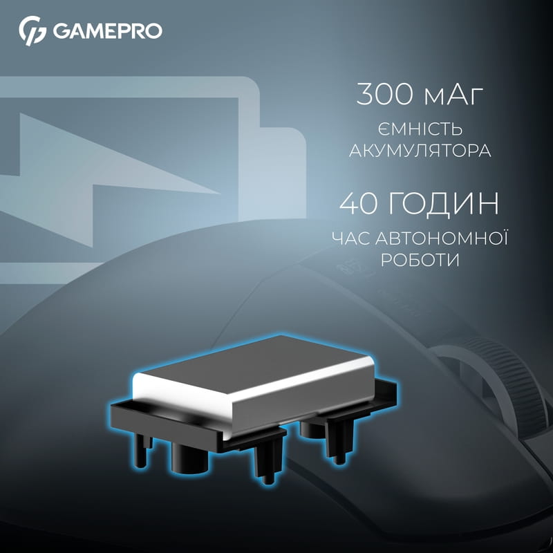 Мышь беспроводная GamePro Asgard Thor Black (GM023B)