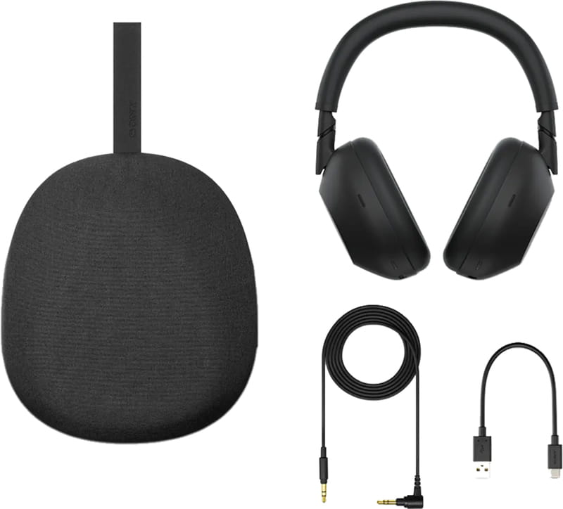 Гарнiтура Sony WH-1000XM6 Black (WH1000XM6B.E)