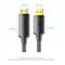 Фото - Кабель Vention DisplayPort - HDMI (M/M), 1.8 м, Black (HFOBAC) | click.ua