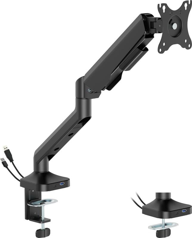 Кріплення настільне для монітора OfficePro 17-40" Black (MA451B)
