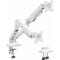 Фото - Кріплення настільне для двох моніторів OfficePro 17-35" White (MA442W) | click.ua