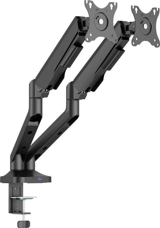 Кріплення настільне для двох моніторів OfficePro 17-35" Black (MA452B)